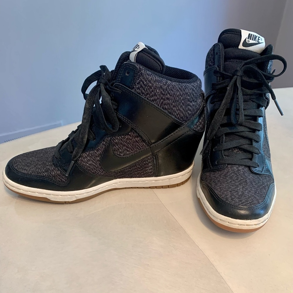 Nike dunk Wedge heel sneakers